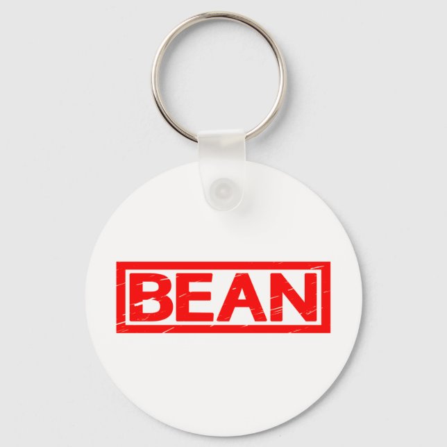 Bean-Briefmarke Schlüsselanhänger (Vorderseite)