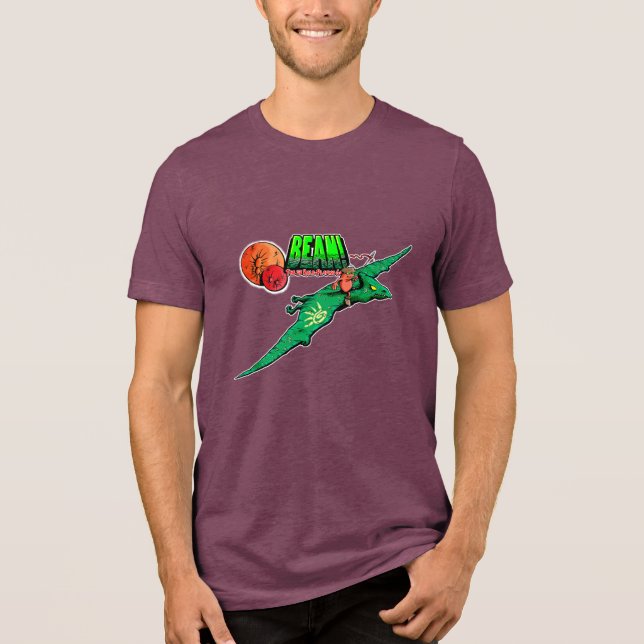 BEAN! Flieger Damen  Tri-Blend Shirt (Vorderseite)
