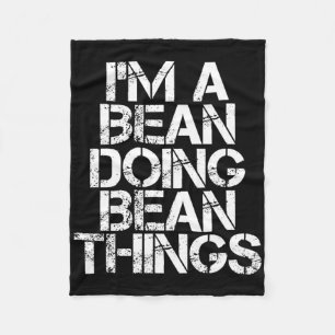 Bean Funny Familienname Tree Geburtstag Wiedersehe Fleecedecke
