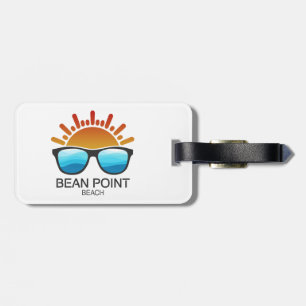 Bean Point Beach Florida Sonnenbrille Gepäckanhänger