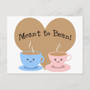 Bean Postkarte