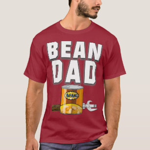 Bean-Vater Bohnen und Dose öffnen Bohnen-Dosen Sp T-Shirt