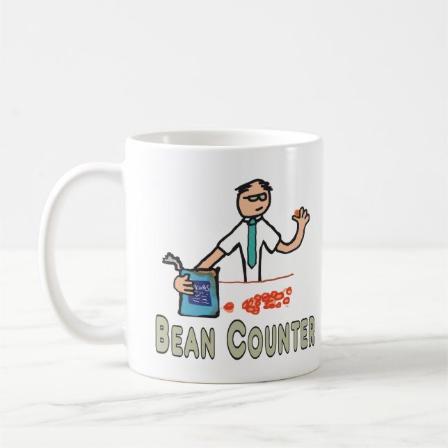 Bean-Zähler Kaffeetasse (Links)