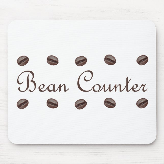 Bean-Zähler Mousepad (Vorne)
