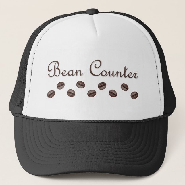 Bean-Zähler Truckerkappe (Vorderseite)