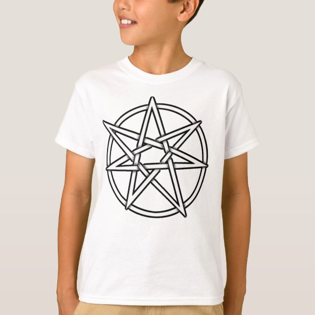 BEAN! Zauberer Sternen Junge's    T-Shirt (Vorderseite)