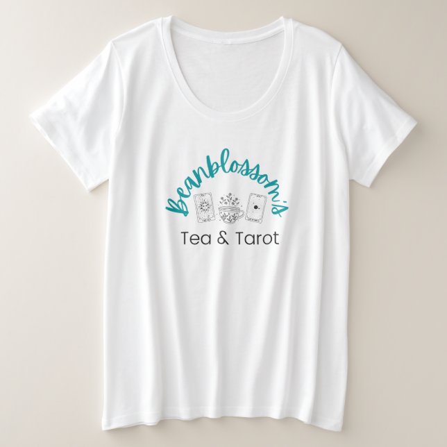 Beanblossom's Tea and Tarot Women's T - Shirt (Design vorne)