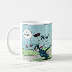 "Beaned by a Brick" Wrap-Around-Bild Tasse