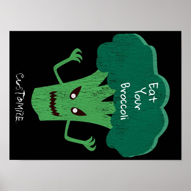 Beängstigend Broccoli Thunder_Cove Poster (Vorne)