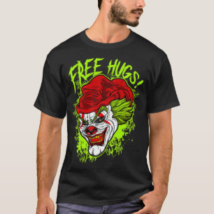 Beängstigend Clown Joker Jester Killer Clowns Hall T-Shirt