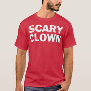 Beängstigend Clown Lazy Halloween Kostüm Funny T  T-Shirt