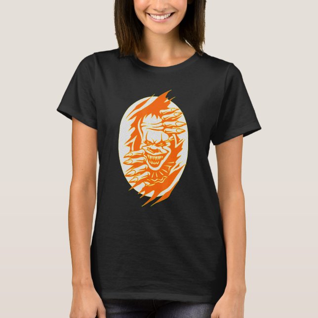 Beängstigend Clown T-Shirt (Vorderseite)