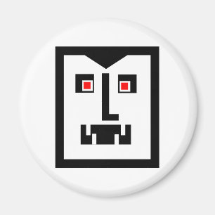 Beängstigend Cyborg Vampire Bot Magnet