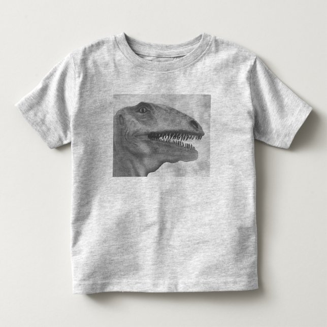 Beängstigend Dinosaurier Kleinkind T-shirt (Vorderseite)