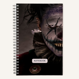 Beängstigend Evil Clown Horror Notizbuch