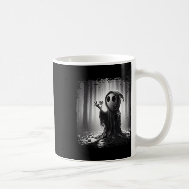 Beängstigend Face Horror Poster Halloween Ghost He Kaffeetasse (Rechts)