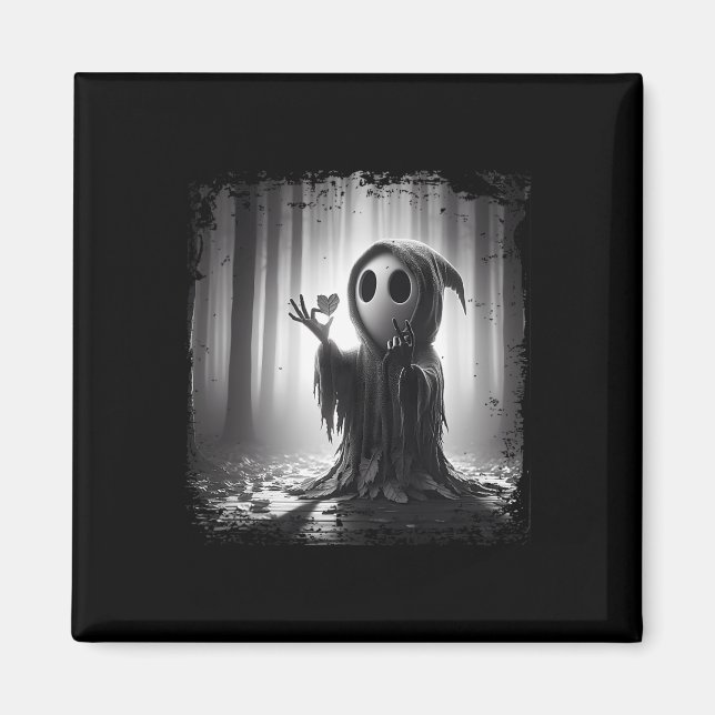 Beängstigend Face Horror Poster Halloween Ghost He Magnet (Vorne)