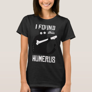 Beängstigend fand ich diese Humerus Cat Black Humo T-Shirt