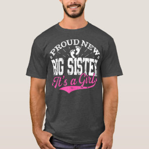 Beängstigend Gender Offenbarung neue große Schwest T-Shirt