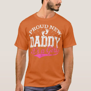 Beängstigend Gender Reveal Proud New Daddy Es ist  T-Shirt