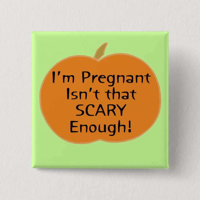 Beängstigend genug button (Vorderseite)