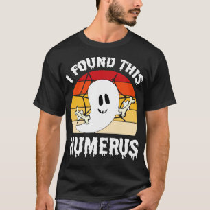 Beängstigend Ghost Bone Human Happy Halloween fand T-Shirt