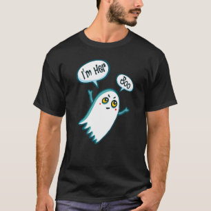 Beängstigend Ghost, ich bin ihr Boo Halloween-Kost T-Shirt