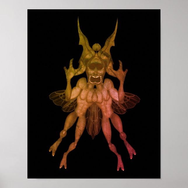 Beängstigend Goblin Halloween Poster (Vorne)