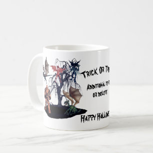 Beängstigend Goblins Monster Halloween Personalisi Kaffeetasse