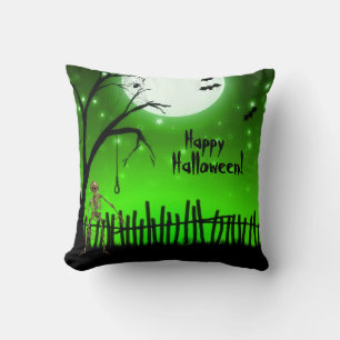 Beängstigend Halloween Kissen