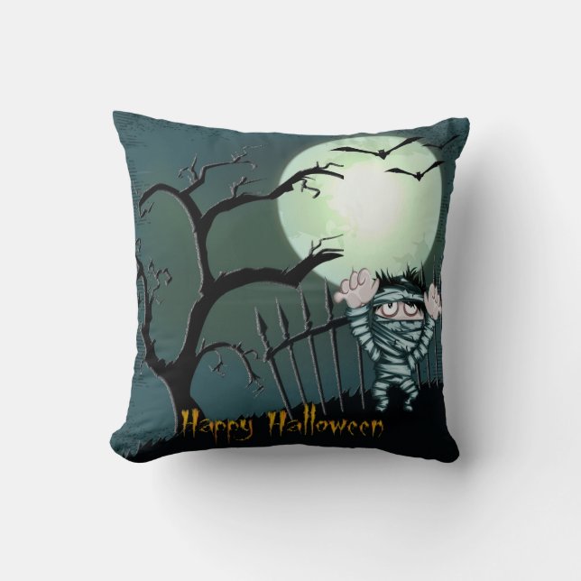 Beängstigend Halloween Kissen (Vorderseite)