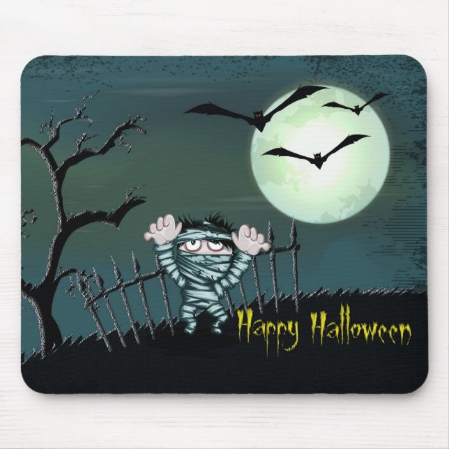 Beängstigend Halloween Mousepad (Vorne)