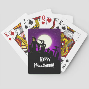 Beängstigend Halloween Spielkarten