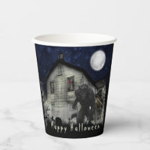 Beängstigend Happy Halloween Werewolf Party