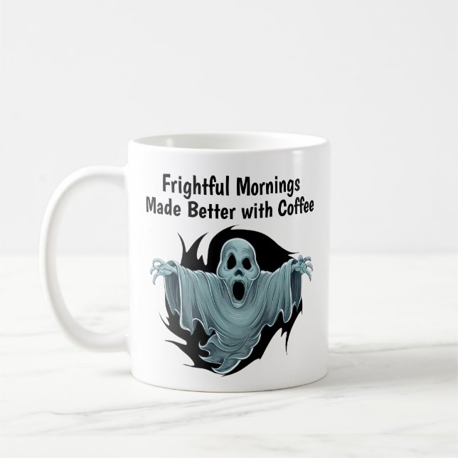 Beängstigend Haunting Ghost Kaffeetasse (Links)