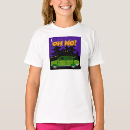 Beängstigend Hook Door Horror Story Cartoon T-Shirt