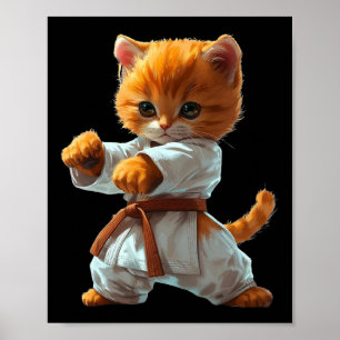 Beängstigend Martial Arts Fighter Karate Boxer Com Poster