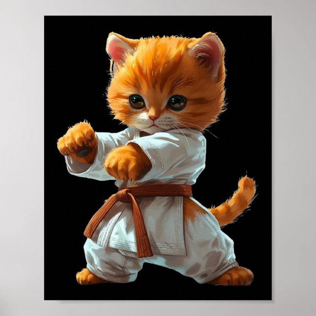 Beängstigend Martial Arts Fighter Karate Boxer Com Poster (Vorne)