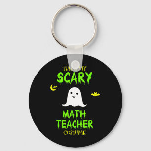 Beängstigend Mathematiklehrer Kostüm Halloween Laz Schlüsselanhänger