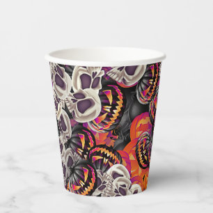 Beängstigend Nacht Pappbecher