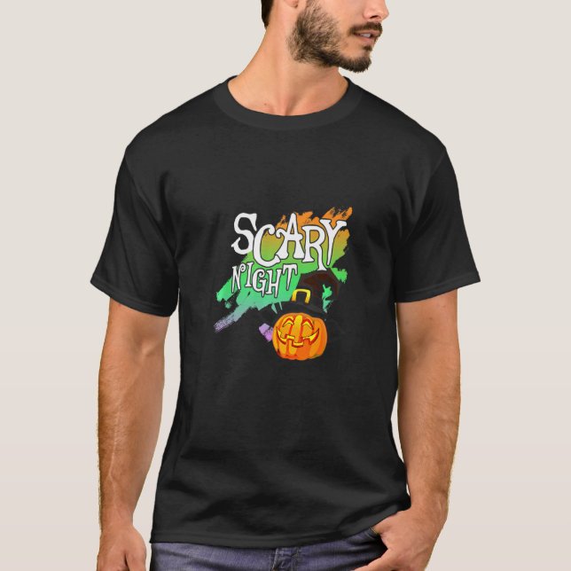 Beängstigend Nacht T-Shirt (Vorderseite)