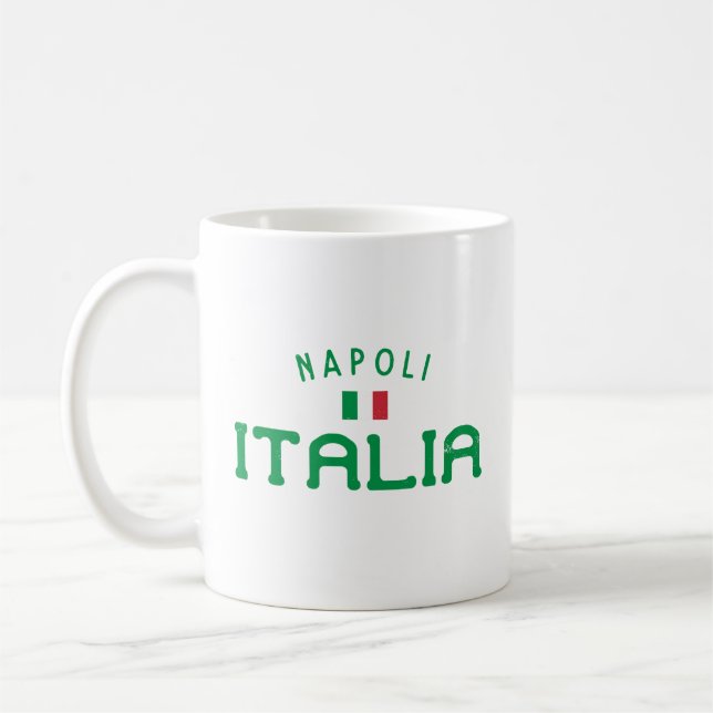 Beängstigend Napoli Italia (Neapel, Italien) Kaffeetasse (Links)