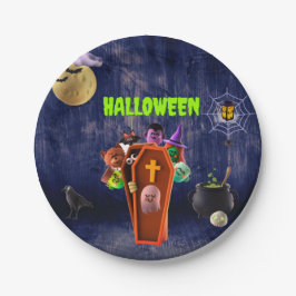 Beängstigend Pappteller