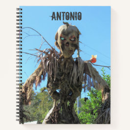 Beängstigend Personalisiertes Zombie-Notebook Notizbuch