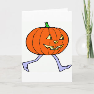 Beängstigend Pumkin Karte