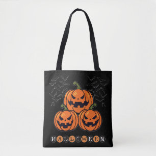 Beängstigend Pumpkin Orange Black Halloween