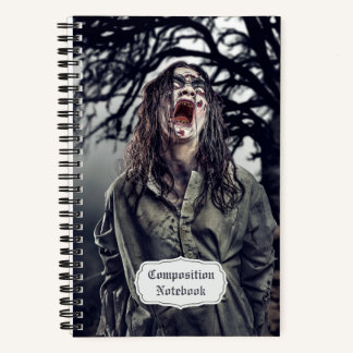 Beängstigend Zombie Horror Notizbuch