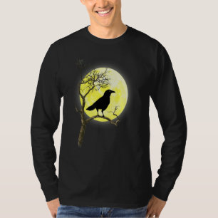 Beängstigende, aber Niedliche Black Crow Raven Bir T-Shirt