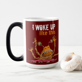 Beängstigende Alien Verwandlungstasse