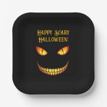 Beängstigende Augen und Crazy Smile Halloween